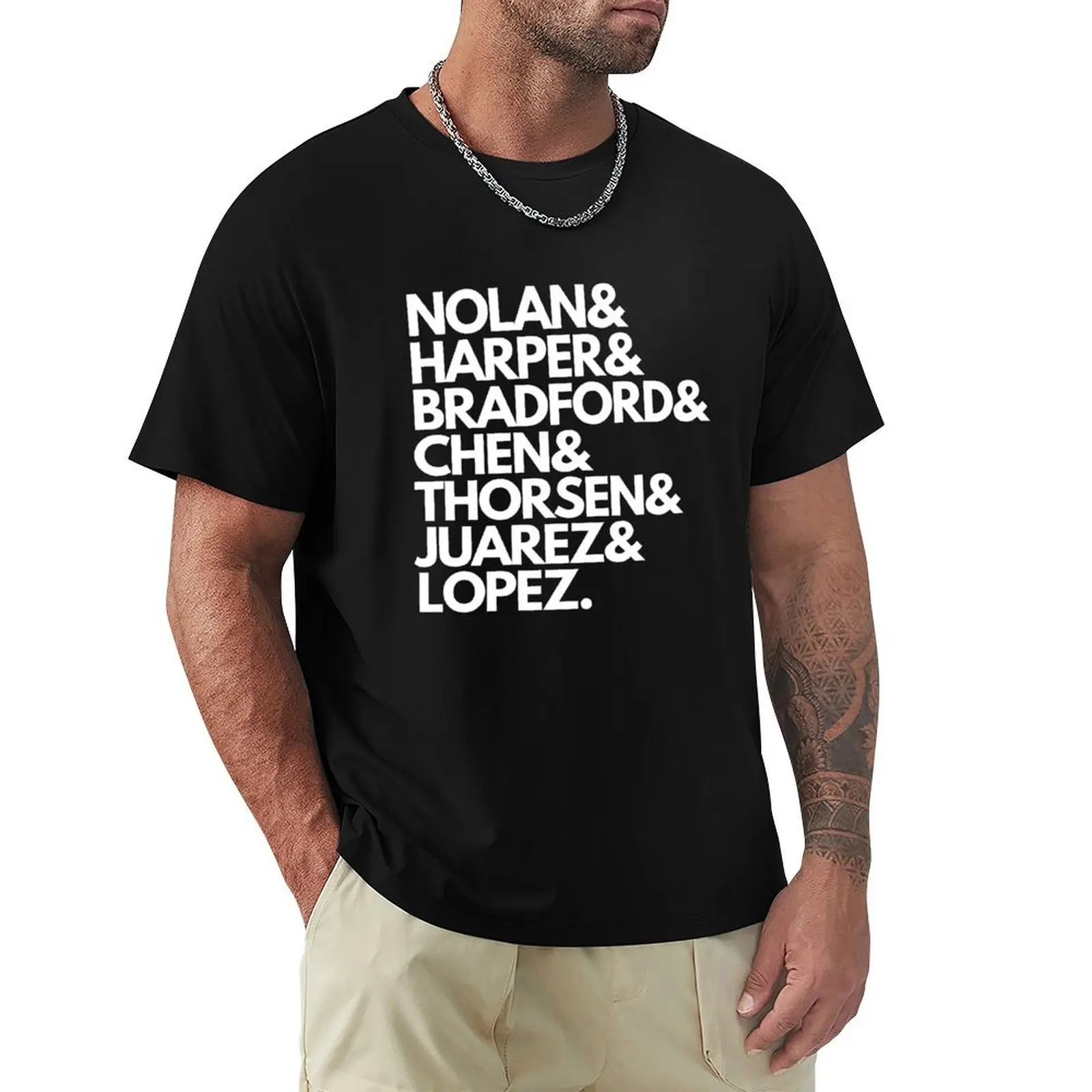 The rookie Names Season 5 T-Shirt funny costumes funny meme t-shirts sweat anime clothes mens designer t shirt
The rookie Names Season 5 T-Shirt funny costumes funny meme t-shirts sweat anime clothes mens designer t shirt