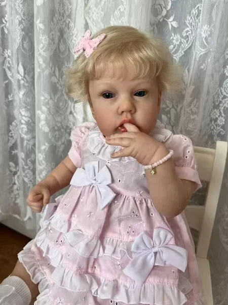 FBBD Customized Limnited Supply 20inch Reborn Baby Penny With Hand-Rooted Hair Already Finished Doll With Different dress
FBBD Customized Limnited Supply 20inch Reborn Baby Penny With Hand-Rooted Hair Already Finished Doll With Different dress