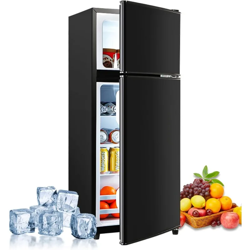 Geekman Double Door Compact Refrigerator with Freezer and Thermostat, Compact, Convenient and Energy-saving
Geekman Double Door Compact Refrigerator with Freezer and Thermostat, Compact, Convenient and Energy-saving