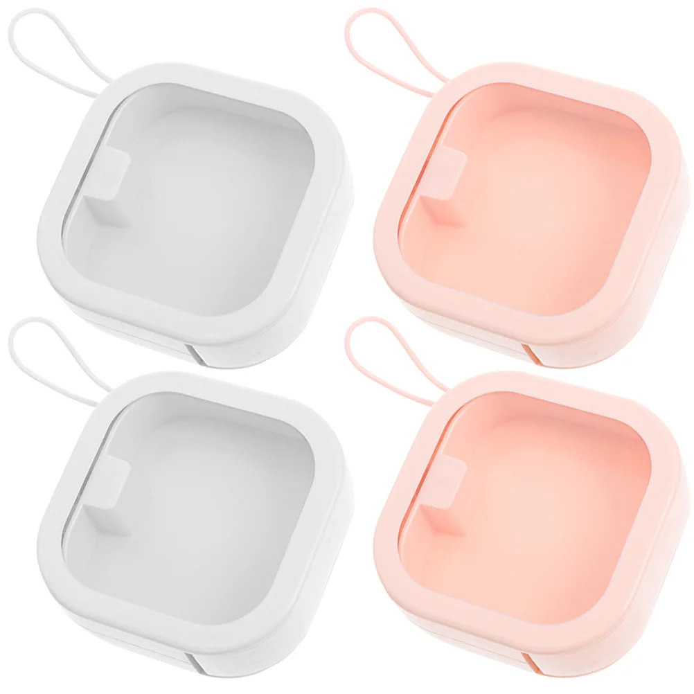 4pcs Hair Tie ganizer ABS TPE Storage Box Portable Jewelry Holder Scrunchie Container Travel Camping Cotton Pad Dispenser
4pcs Hair Tie ganizer ABS TPE Storage Box Portable Jewelry Holder Scrunchie Container Travel Camping Cotton Pad Dispenser