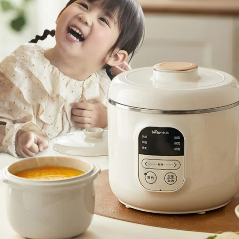 Efficient and Convenient Electric Stewpot for Dual Purpose Steaming and Stewing in DDZ-B08N3 0.8L Porcelain Pot 220V
Efficient and Convenient Electric Stewpot for Dual Purpose Steaming and Stewing in DDZ-B08N3 0.8L Porcelain Pot 220V