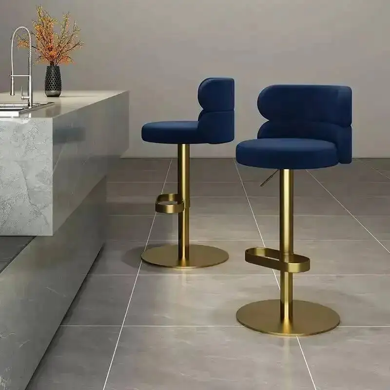 Solid Swivel Bar Stool Living Chassis Italian Room Dining High Stool Light Luxury Minimalist Bar Front Desk Chair
Solid Swivel Bar Stool Living Chassis Italian Room Dining High Stool Light Luxury Minimalist Bar Front Desk Chair