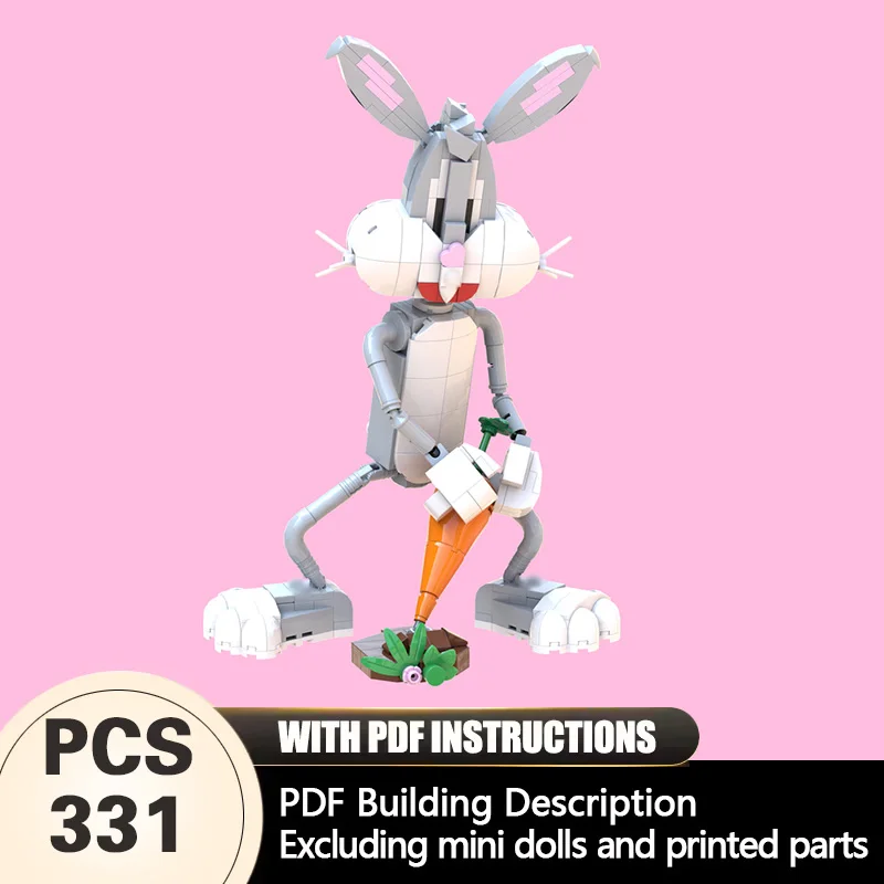 Creators Animal Series Model MOC Building Bricks Small Rabbit Modular Technology Gifts Holiday Assemble Children Toys Suit
Creators Animal Series Model MOC Building Bricks Small Rabbit Modular Technology Gifts Holiday Assemble Children Toys Suit