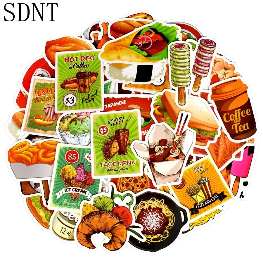 50 PCS Food Kids Stickers Pack Dessert BBQ Delicacies Decor Sticker for Laptop Phone Scrapbook Notebook Fridge Decals Waterproof
50 PCS Food Kids Stickers Pack Dessert BBQ Delicacies Decor Sticker for Laptop Phone Scrapbook Notebook Fridge Decals Waterproof