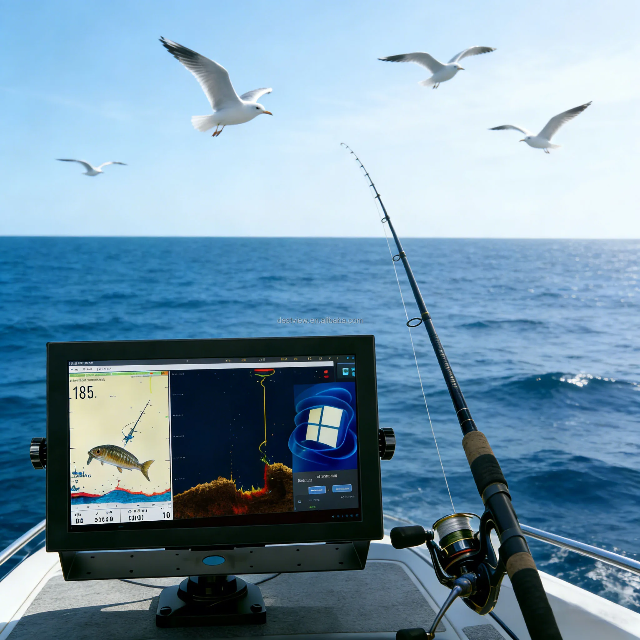 IP67 Waterproof Marine Monitor Outdoor 1000-1500Nits Ag+ Glass Touch Display
IP67 Waterproof Marine Monitor Outdoor 1000-1500Nits Ag+ Glass Touch Display