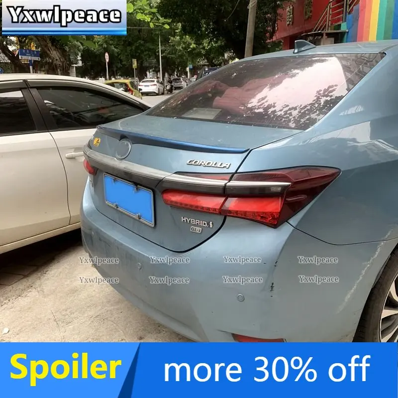 For Toyota Corolla 2014 2015 2016 2017 High Quality ABS Plastic Unpainted Color Rear Trunk Cover Spoiler Car Accessories
For Toyota Corolla 2014 2015 2016 2017 High Quality ABS Plastic Unpainted Color Rear Trunk Cover Spoiler Car Accessories