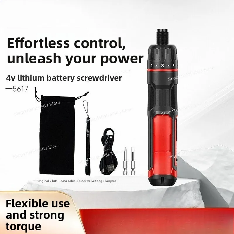 Cordless Electric Screwdriver 5617, Hex Bit Driver for Home Use
Cordless Electric Screwdriver 5617, Hex Bit Driver for Home Use