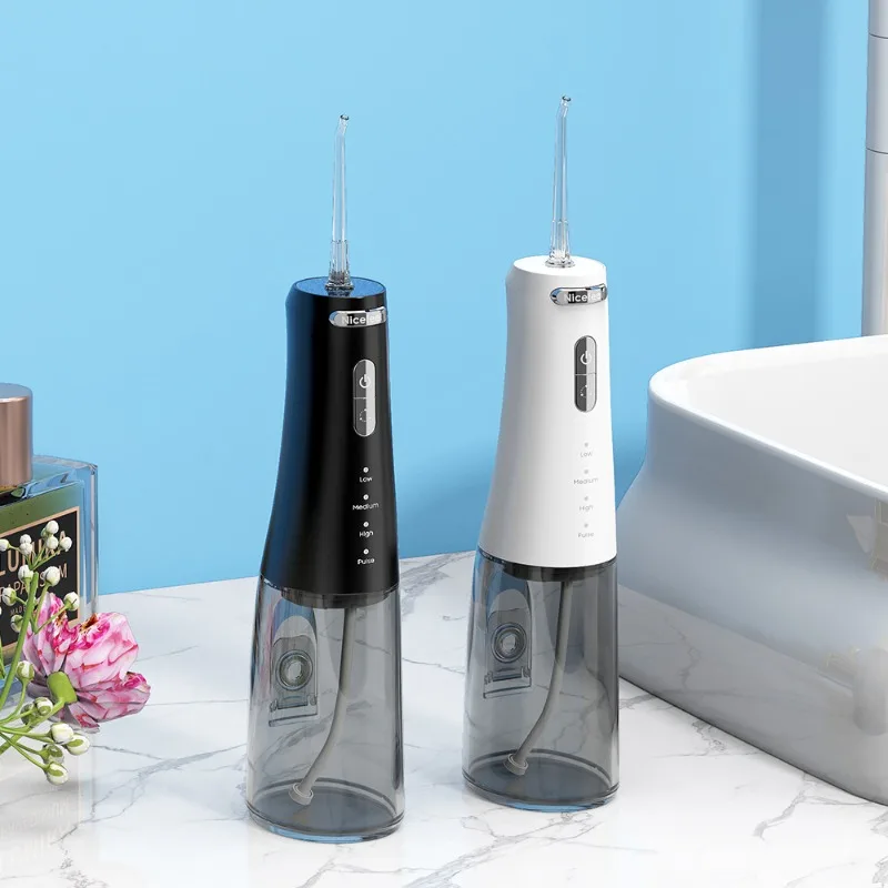 Nicefeel 300ml Electric Water Flosser High Pressure Portable 4 Modes IPX7 Waterproof Oral Irrigator for Teeth Cleaning Gum Care
Nicefeel 300ml Electric Water Flosser High Pressure Portable 4 Modes IPX7 Waterproof Oral Irrigator for Teeth Cleaning Gum Care