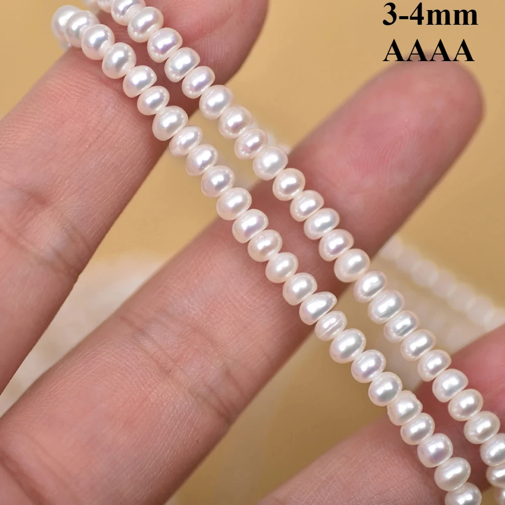3-4mm 4A Natural Freshwater White High Quality Oval Beads Pearls Fine Gifts Women Jewelry Make DIY Necklace Bracelet Accessories
3-4mm 4A Natural Freshwater White High Quality Oval Beads Pearls Fine Gifts Women Jewelry Make DIY Necklace Bracelet Accessories