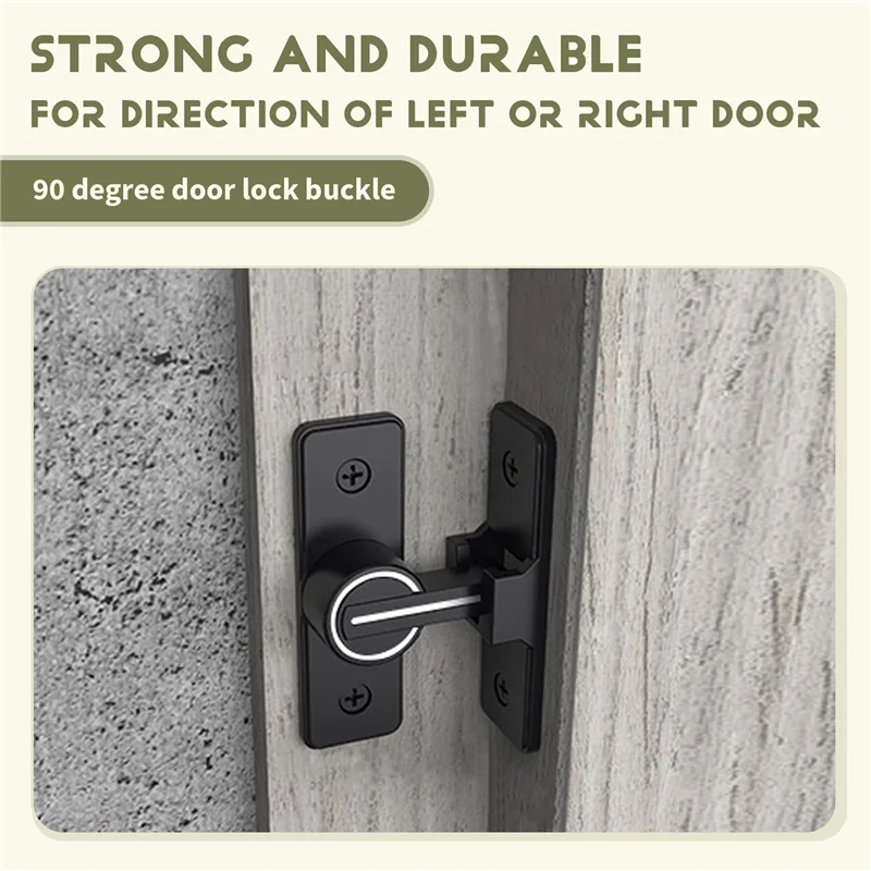 【CLEARANCE】Barn Door Lock Hardware, 90 Degree Heavy Duty Gate Latches Flip Latch Safety Door Bolt Latch Lock
【CLEARANCE】Barn Door Lock Hardware, 90 Degree Heavy Duty Gate Latches Flip Latch Safety Door Bolt Latch Lock