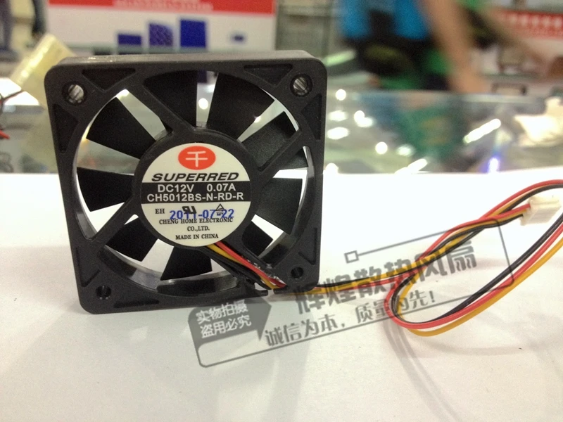 НОВЫЙ SUPERRED 5010 12 В 0,07 А CH5012BS-N-RD-R 5 см бесшумный вентилятор охлаждения
НОВЫЙ SUPERRED 5010 12 В 0,07 А CH5012BS-N-RD-R 5 см бесшумный вентилятор охлаждения