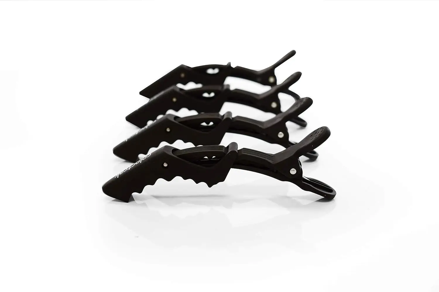 Jumbo Hair Clips 4 Pack - Rubberized Finish, Anti-Slip, Stain Resistant, 5.3" Long
Jumbo Hair Clips 4 Pack - Rubberized Finish, Anti-Slip, Stain Resistant, 5.3" Long