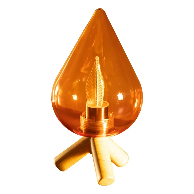 Vintage decorative desk lamp designer creative atmosphere light bedroom living room desk glass night light
Vintage decorative desk lamp designer creative atmosphere light bedroom living room desk glass night light