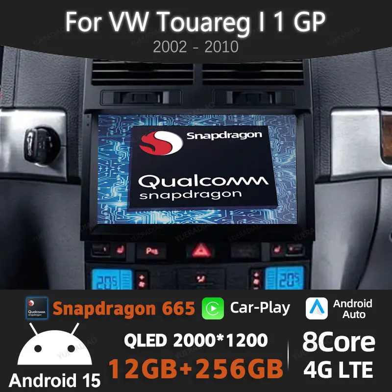 Автомобильный радиоприемник Android 15 для Volkswagen Touareg GP 2002 2003 2004 2005-2010 GPS NAVI 4G LTE 5G WIFI Мультимедийный видеоплеер QLED
Автомобильный радиоприемник Android 15 для Volkswagen Touareg GP 2002 2003 2004 2005-2010 GPS NAVI 4G LTE 5G WIFI Мультимедийный видеоплеер QLED