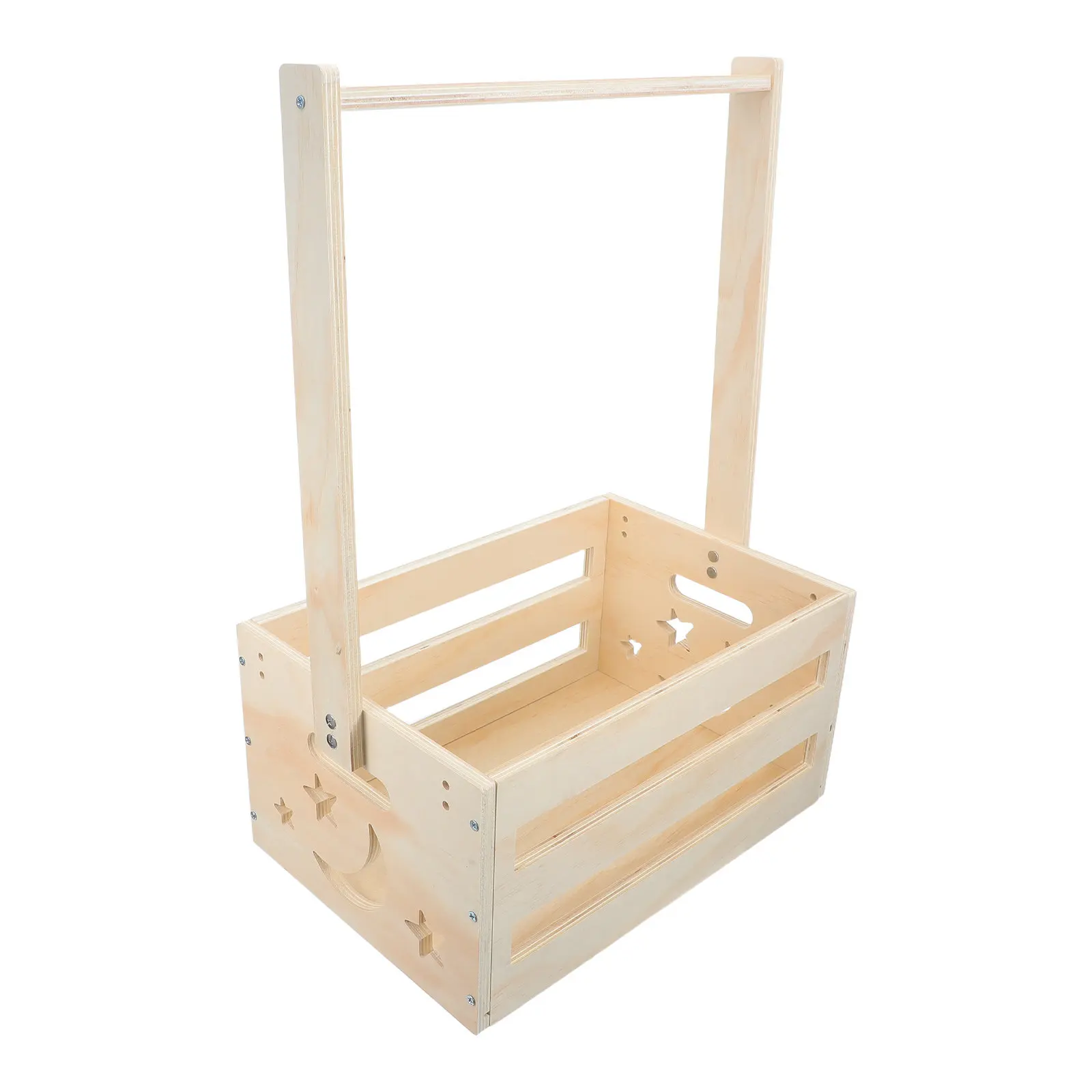 Portable Wood Laundry Hamper Baby Clothes Storage Crate With Hanger For Nursery Closet Organization And Newborn Shower Keepsakes
Portable Wood Laundry Hamper Baby Clothes Storage Crate With Hanger For Nursery Closet Organization And Newborn Shower Keepsakes