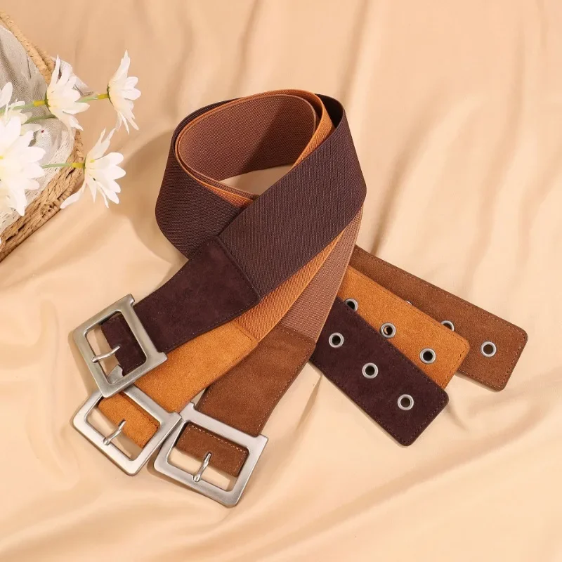 New Luxury 2024 Women's Cowhide Suede Versatile Dress Denim Skirt Decorative Luxury Elastic Needle Buckle Belt
New Luxury 2024 Women's Cowhide Suede Versatile Dress Denim Skirt Decorative Luxury Elastic Needle Buckle Belt