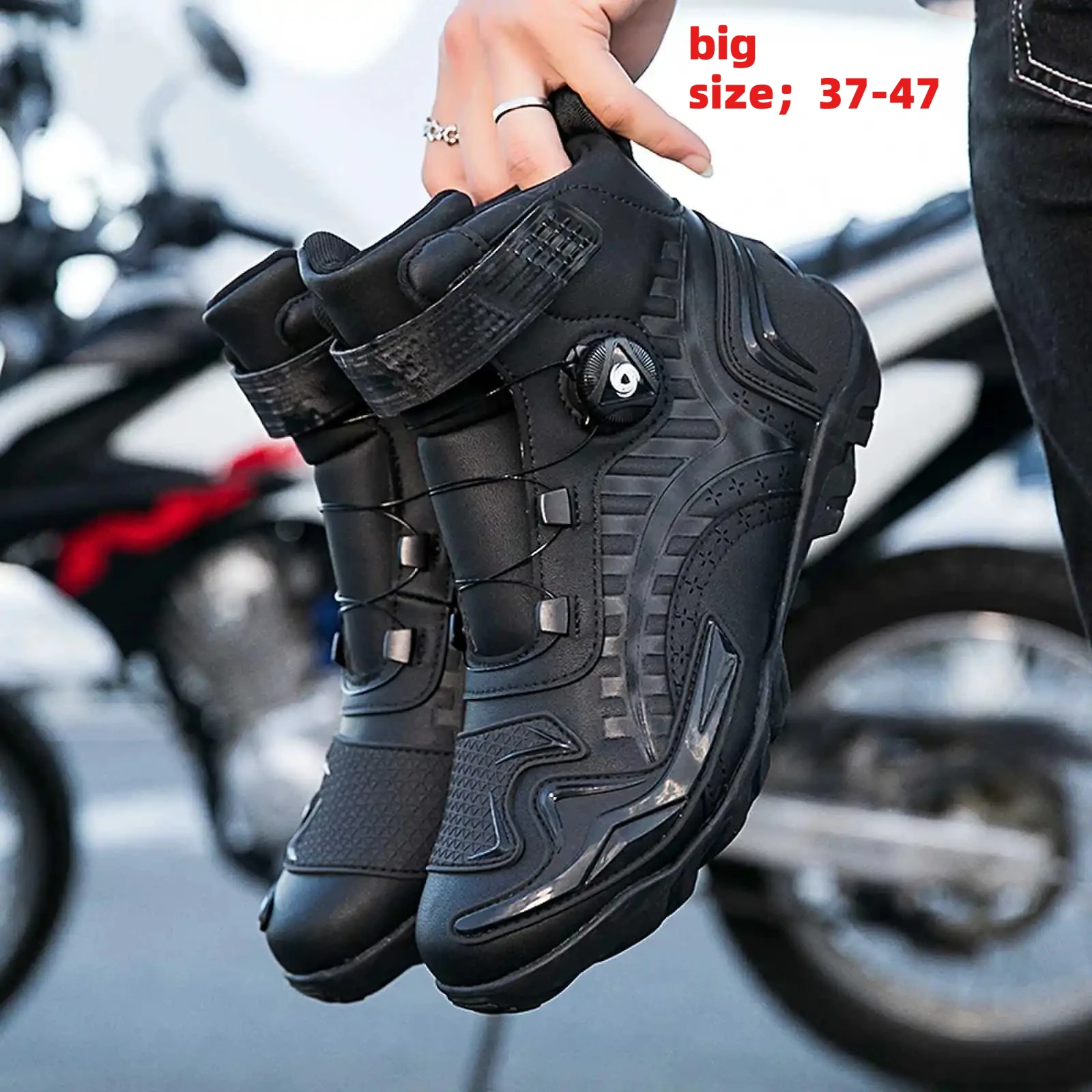 2026 Motorcycle Boots Men Motor Motorbike Riding Shoes Anti-fall Motorcycle Shoes Motocross Off-Road Racing Boots botas moto
2026 Motorcycle Boots Men Motor Motorbike Riding Shoes Anti-fall Motorcycle Shoes Motocross Off-Road Racing Boots botas moto