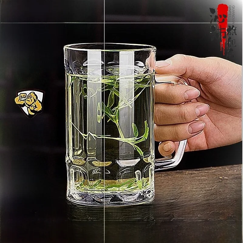 Heat Resistant Tempered Glass Cup with Handle for Tea Brewing And Beer Drinking Home Use Anti Explosion High Temperature Resi...
Heat Resistant Tempered Glass Cup with Handle for Tea Brewing And Beer Drinking Home Use Anti Explosion High Temperature Resi...