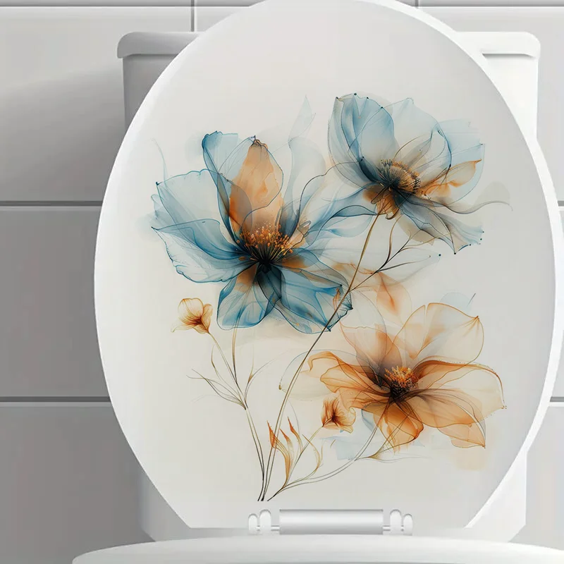Abstract Blue Orange Flowers Toilet Stickers, Bright Wall for Home, Cabinet, Door,Decoration, Vinyl Car Decals, Art Wallpaper
Abstract Blue Orange Flowers Toilet Stickers, Bright Wall for Home, Cabinet, Door,Decoration, Vinyl Car Decals, Art Wallpaper
