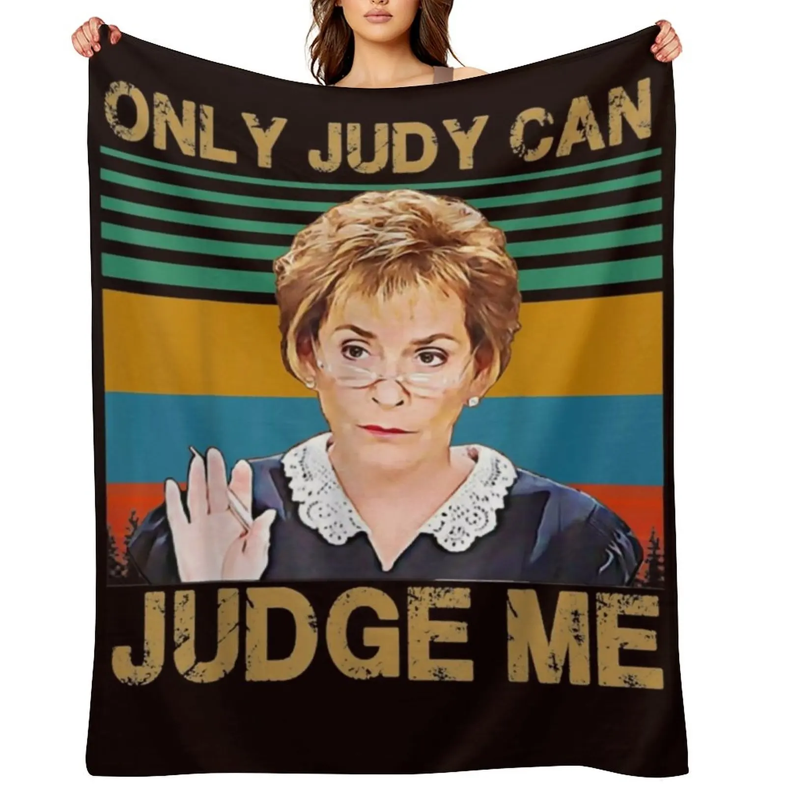 Funny Only Judy can judge me Retro Vintage Throw Blanket decorative Flannel For Sofa Thin Soft Plaid Blankets
Funny Only Judy can judge me Retro Vintage Throw Blanket decorative Flannel For Sofa Thin Soft Plaid Blankets