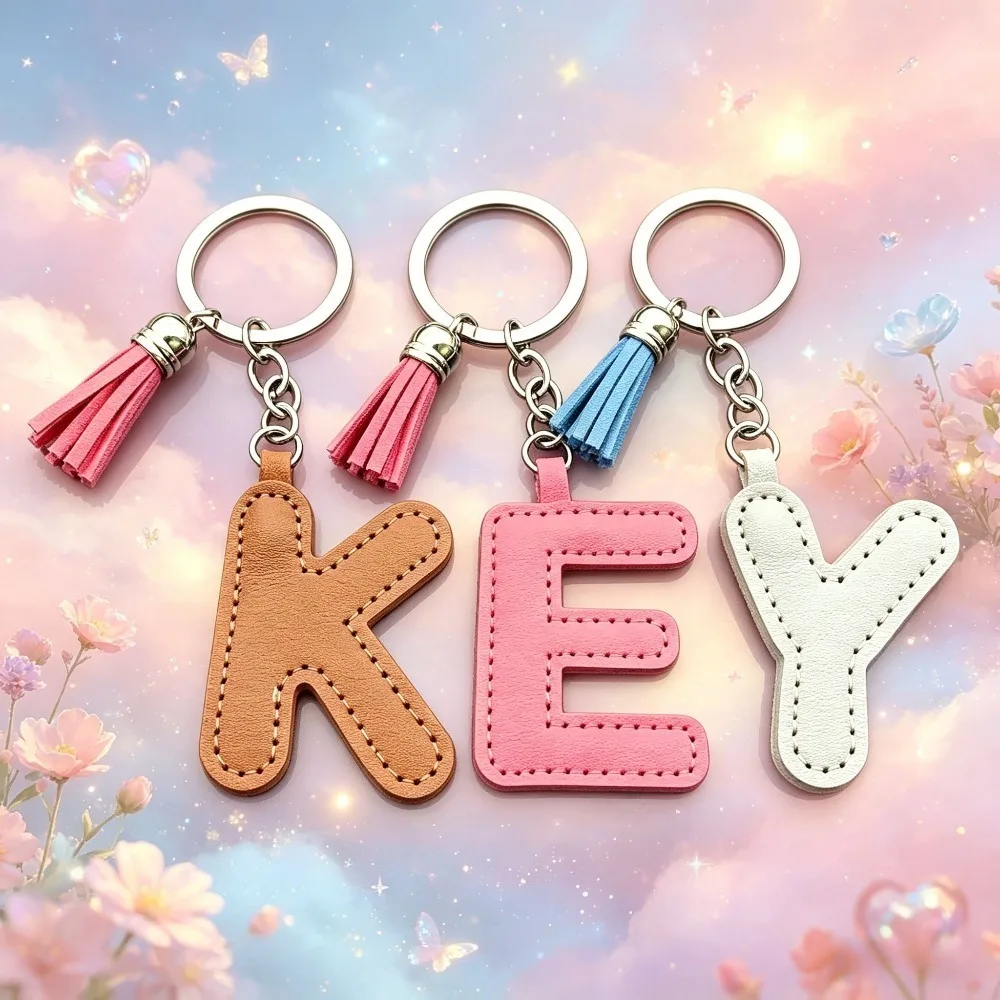 New Letter Keychain High End Accessory Fashion Handbags Leather Goods Keyring Cute Gift Ring Tassel Creativity Key Personalized
New Letter Keychain High End Accessory Fashion Handbags Leather Goods Keyring Cute Gift Ring Tassel Creativity Key Personalized