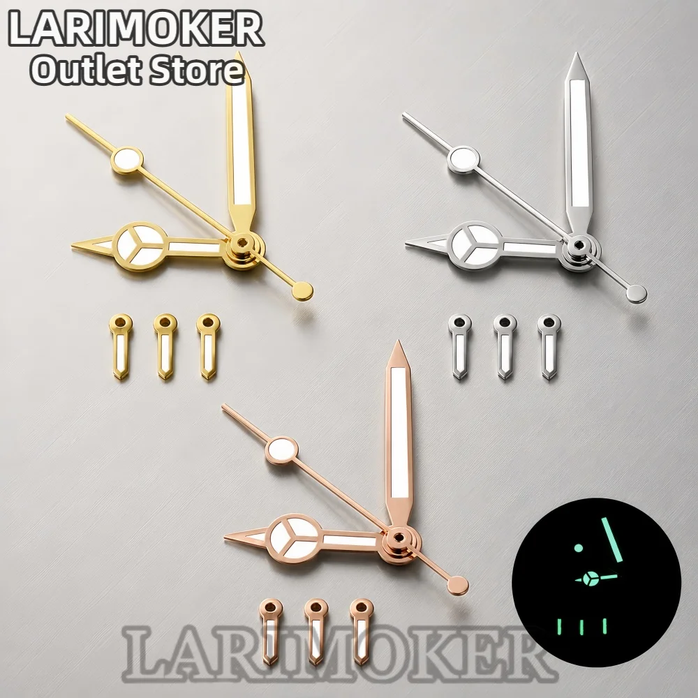 LARIMOKER VK63 Watch Hands Silver Gold Rose Gold Pointers Green Luminous Fit VK63 VK64 Movement QUARZT Watch Accessories Parts
LARIMOKER VK63 Watch Hands Silver Gold Rose Gold Pointers Green Luminous Fit VK63 VK64 Movement QUARZT Watch Accessories Parts