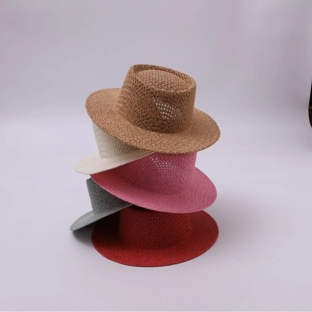 Fashion Summer Panama Jazz Fedora Hat Designer Hat Outdoor Leisure Beach Hat High Quality Sombrero Mujer Playa
Fashion Summer Panama Jazz Fedora Hat Designer Hat Outdoor Leisure Beach Hat High Quality Sombrero Mujer Playa