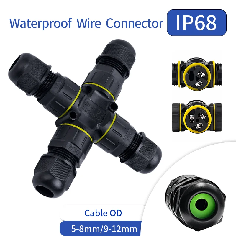 IP68 M20 2/3 Pin Waterproof Electrical Connectors Screw Terminal Blocks Cable Joint Outdoor LED Lighting Junction Box Wiring
IP68 M20 2/3 Pin Waterproof Electrical Connectors Screw Terminal Blocks Cable Joint Outdoor LED Lighting Junction Box Wiring