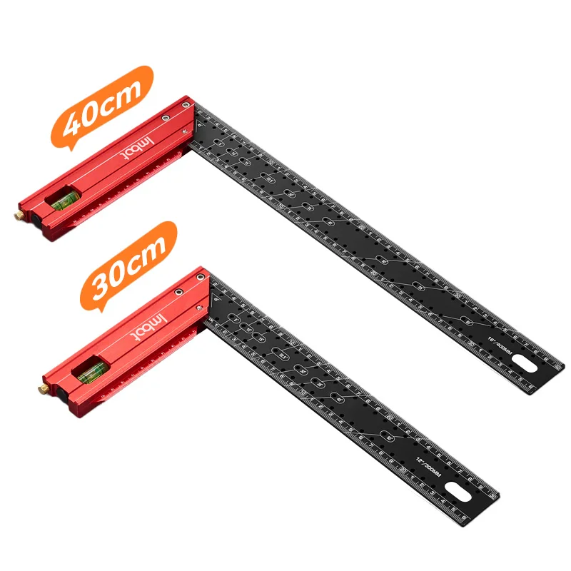 Auxiliary Marker Ruler with Spirit Level Stainless Steel Scale Precise and clear for Diy Wood Work Gife
Auxiliary Marker Ruler with Spirit Level Stainless Steel Scale Precise and clear for Diy Wood Work Gife