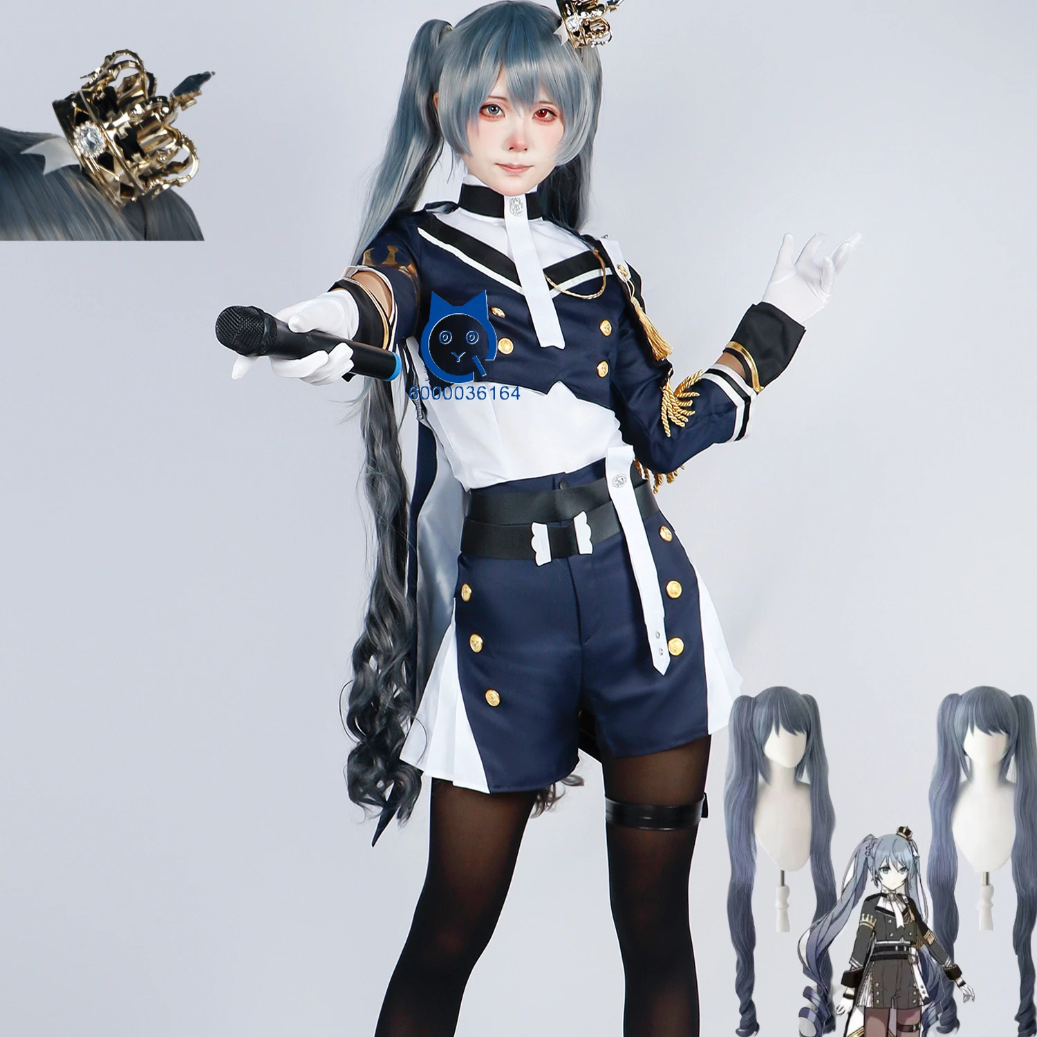 Anime Colorful Stage Virtual Idol Cosplay Costume Performance Clothes Wig for Women Halloween Party Role Play Comic Con Uniform
Anime Colorful Stage Virtual Idol Cosplay Costume Performance Clothes Wig for Women Halloween Party Role Play Comic Con Uniform