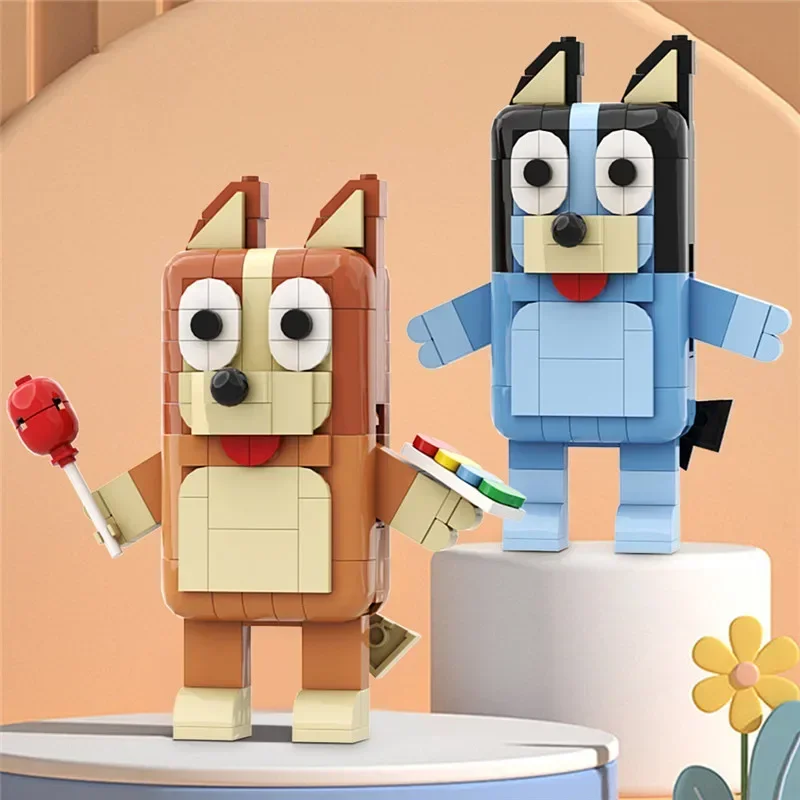 Bluey Family assembled handmade dolls popular cartoon small particle toys children's desktop collection ornaments holiday gifts
Bluey Family assembled handmade dolls popular cartoon small particle toys children's desktop collection ornaments holiday gifts