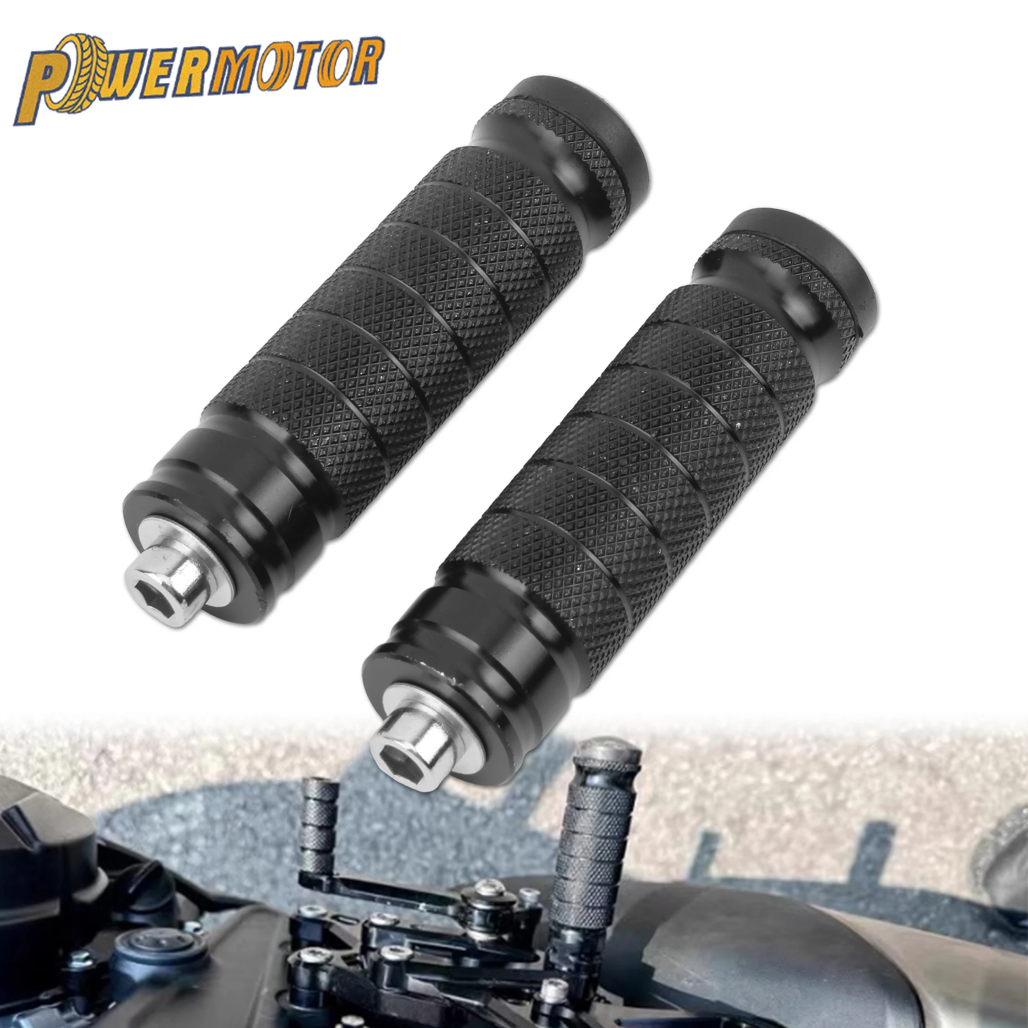 Universal 8MM Motorcycle Rearset Footrests Foot Rest Pegs Foot Rests Motorbike Rear Footpegs Rear Set Pedals 1 Pairs
Universal 8MM Motorcycle Rearset Footrests Foot Rest Pegs Foot Rests Motorbike Rear Footpegs Rear Set Pedals 1 Pairs