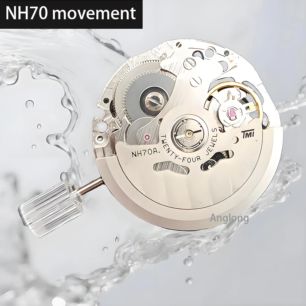 Японский оригинальный механический механизм NH70 NH70A, 24 камня, модификация скелетонизированного механизма, автоматические часы, замена механизма
Японский оригинальный механический механизм NH70 NH70A, 24 камня, модификация скелетонизированного механизма, автоматические часы, замена механизма