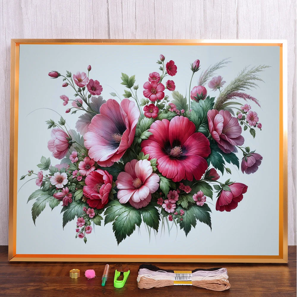 Scenery Flower Pre-Printed 11CT Cross-Stitch Patterns Embroidery Handmade Knitting Handicraft Craft Wholesale Different Magic
Scenery Flower Pre-Printed 11CT Cross-Stitch Patterns Embroidery Handmade Knitting Handicraft Craft Wholesale Different Magic