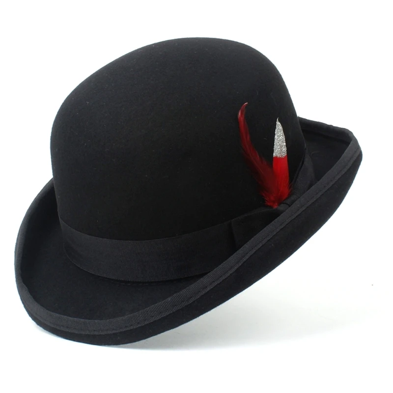 Breathable Solid Color Fedora Hat Unisex Woolen Jazzs Hats Elegant Men Women Cap
Breathable Solid Color Fedora Hat Unisex Woolen Jazzs Hats Elegant Men Women Cap