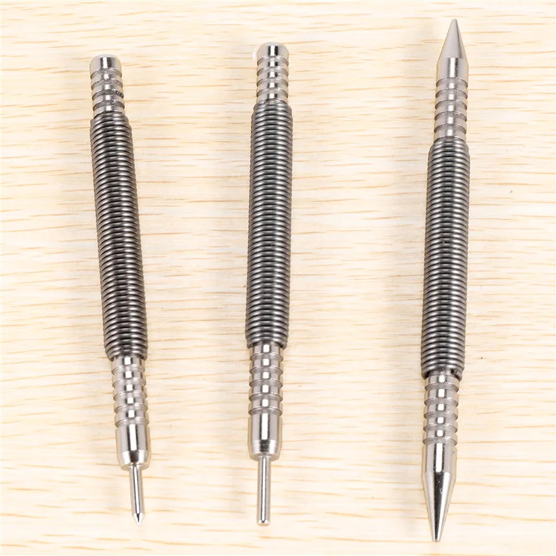 AT29-3 Pcs Nail Set And Hinge Pin Tool Center Punch Spring Loaded Nail Set For Door 1/32 Inch 1/16 Inch Dual Head, 1/8 Inch
AT29-3 Pcs Nail Set And Hinge Pin Tool Center Punch Spring Loaded Nail Set For Door 1/32 Inch 1/16 Inch Dual Head, 1/8 Inch