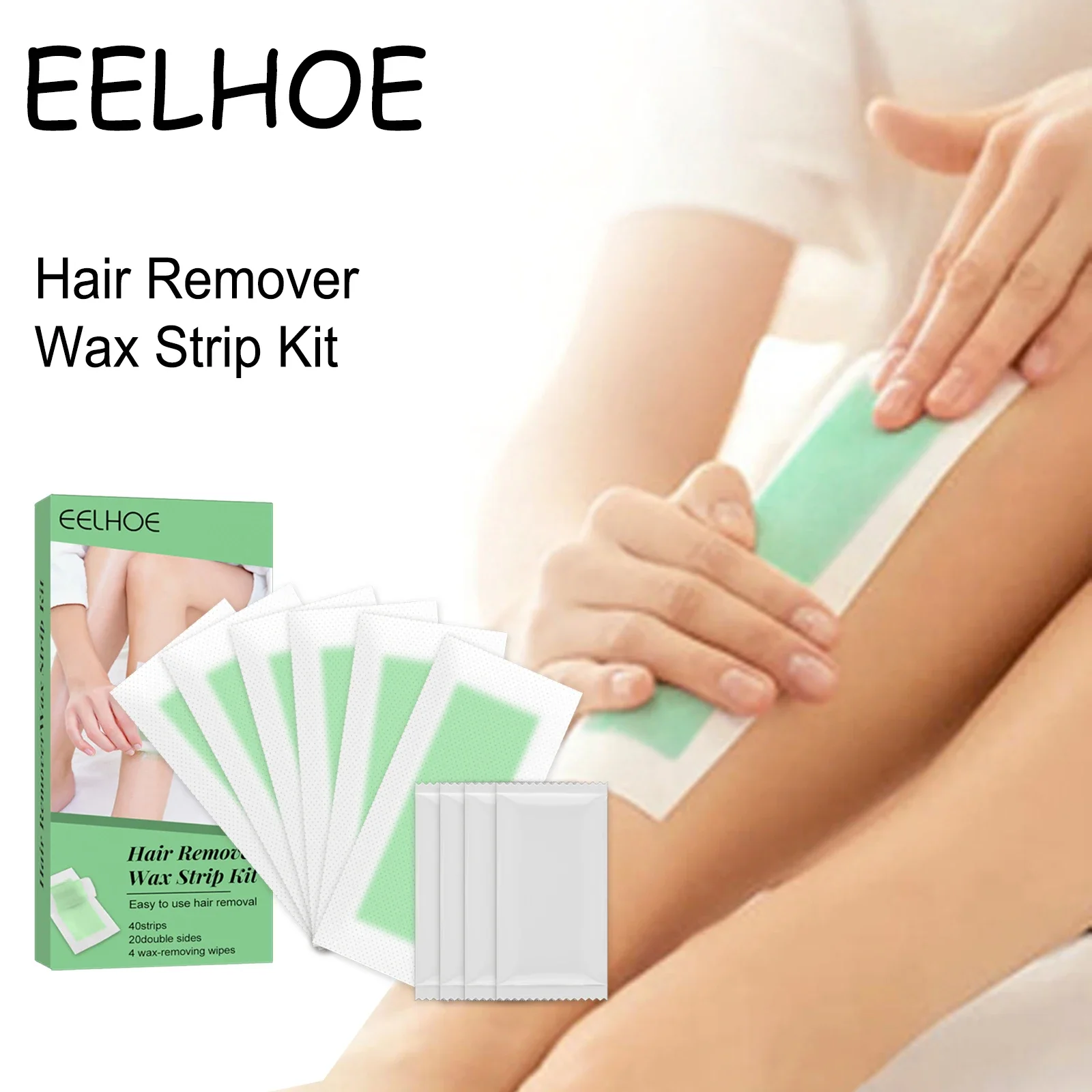 EELHOE Hair Removal Wax Strips Gentle Remove Hair Non-irritating Pore Shrink Improve Smoothness Quick Peel Off Hair Removal Wax
EELHOE Hair Removal Wax Strips Gentle Remove Hair Non-irritating Pore Shrink Improve Smoothness Quick Peel Off Hair Removal Wax