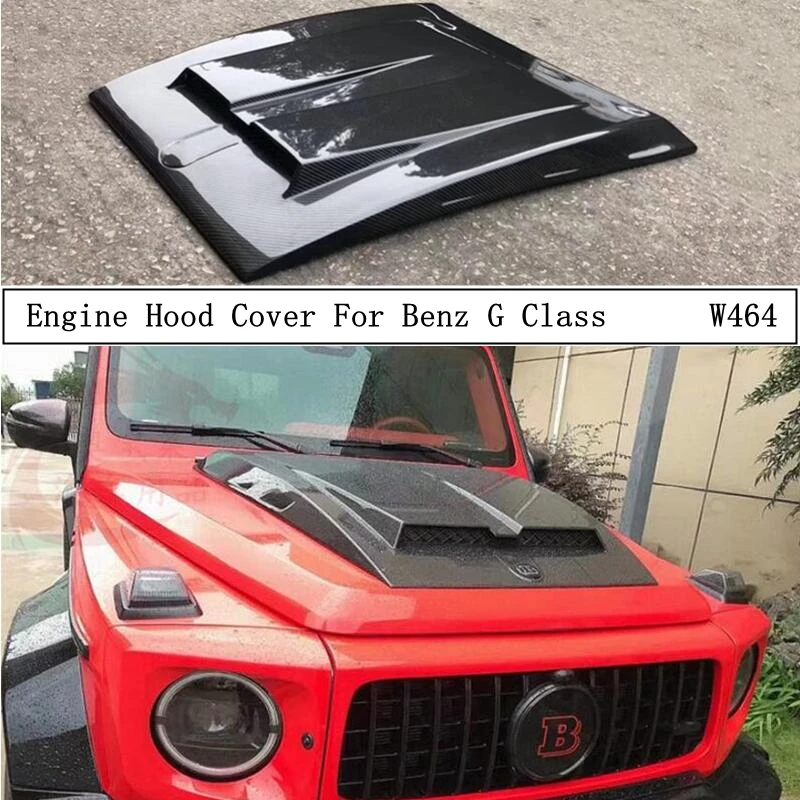 Real Dry Carbon Fiber Front Engine Hood Bonnet Vent Cover For Mercedes Benz G Class W464 350 G500 G550 G53 G63 Refits Decoration
Real Dry Carbon Fiber Front Engine Hood Bonnet Vent Cover For Mercedes Benz G Class W464 350 G500 G550 G53 G63 Refits Decoration