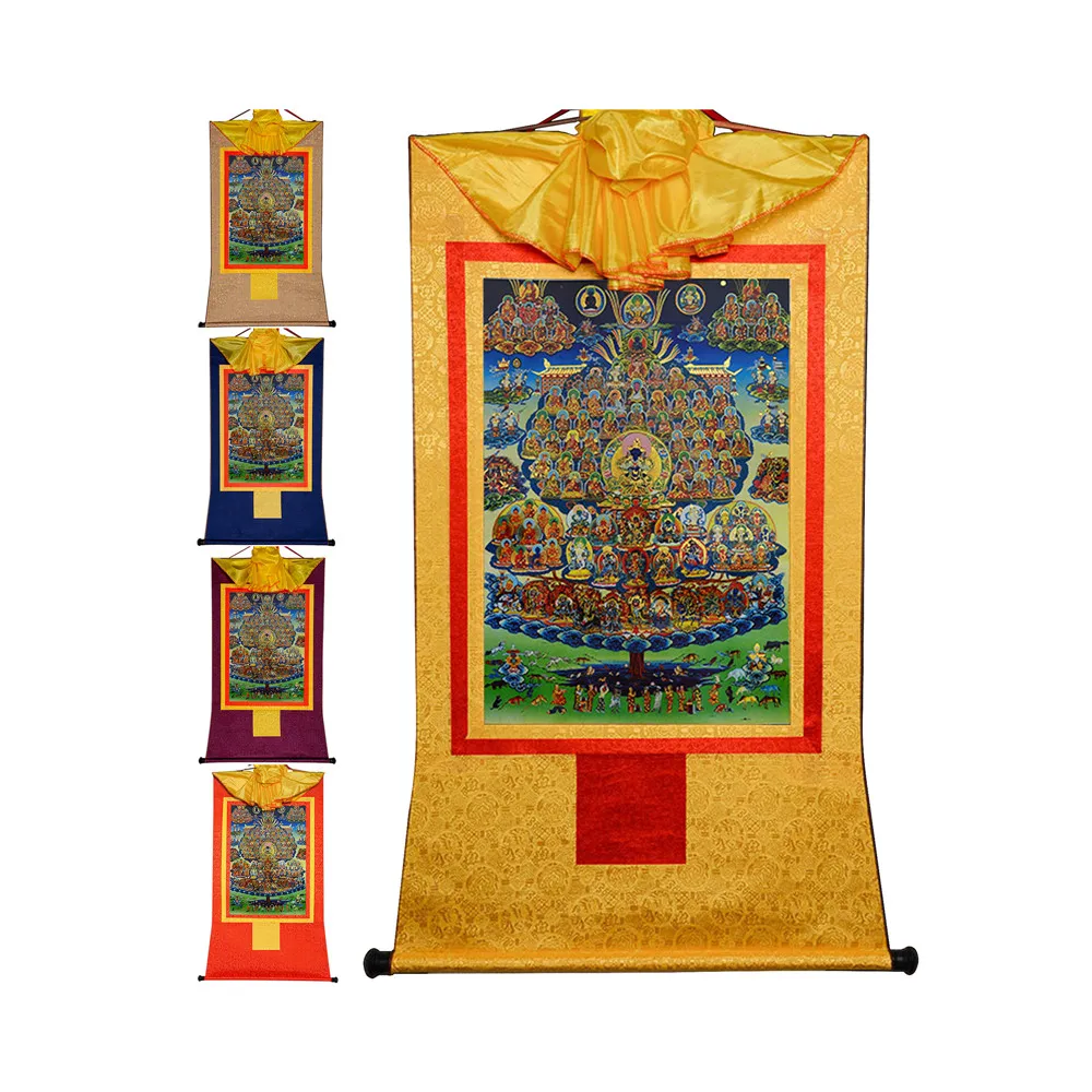 Gandhanra бронзовая печать Thangka Art - Karma Kagyu on приют дерево Thangka, тибетская фотография с ручной оправой
Gandhanra бронзовая печать Thangka Art - Karma Kagyu on приют дерево Thangka, тибетская фотография с ручной оправой