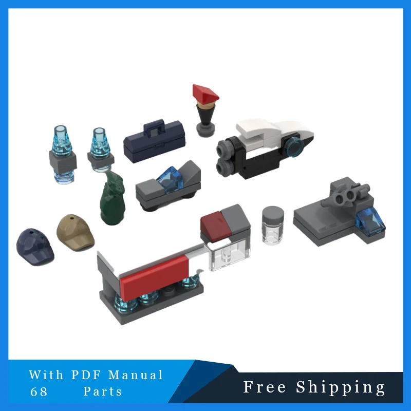 68, детали MOC, креативная декоративная модель, серия размещения стола, модели строительных блоков, детские игрушки для сборки «сделай сам», рождественские подарки 
68, детали MOC, креативная декоративная модель, серия размещения стола, модели строительных блоков, детские игрушки для сборки «сделай сам», рождественские подарки