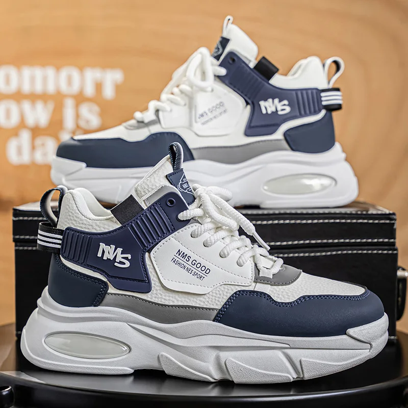 Autumn New Youth Sneakers Fashion Non-slip Leather Casual Sports Shoes Men's Outdoor Comfortable Platform Shoes Tenis Masculino
Autumn New Youth Sneakers Fashion Non-slip Leather Casual Sports Shoes Men's Outdoor Comfortable Platform Shoes Tenis Masculino