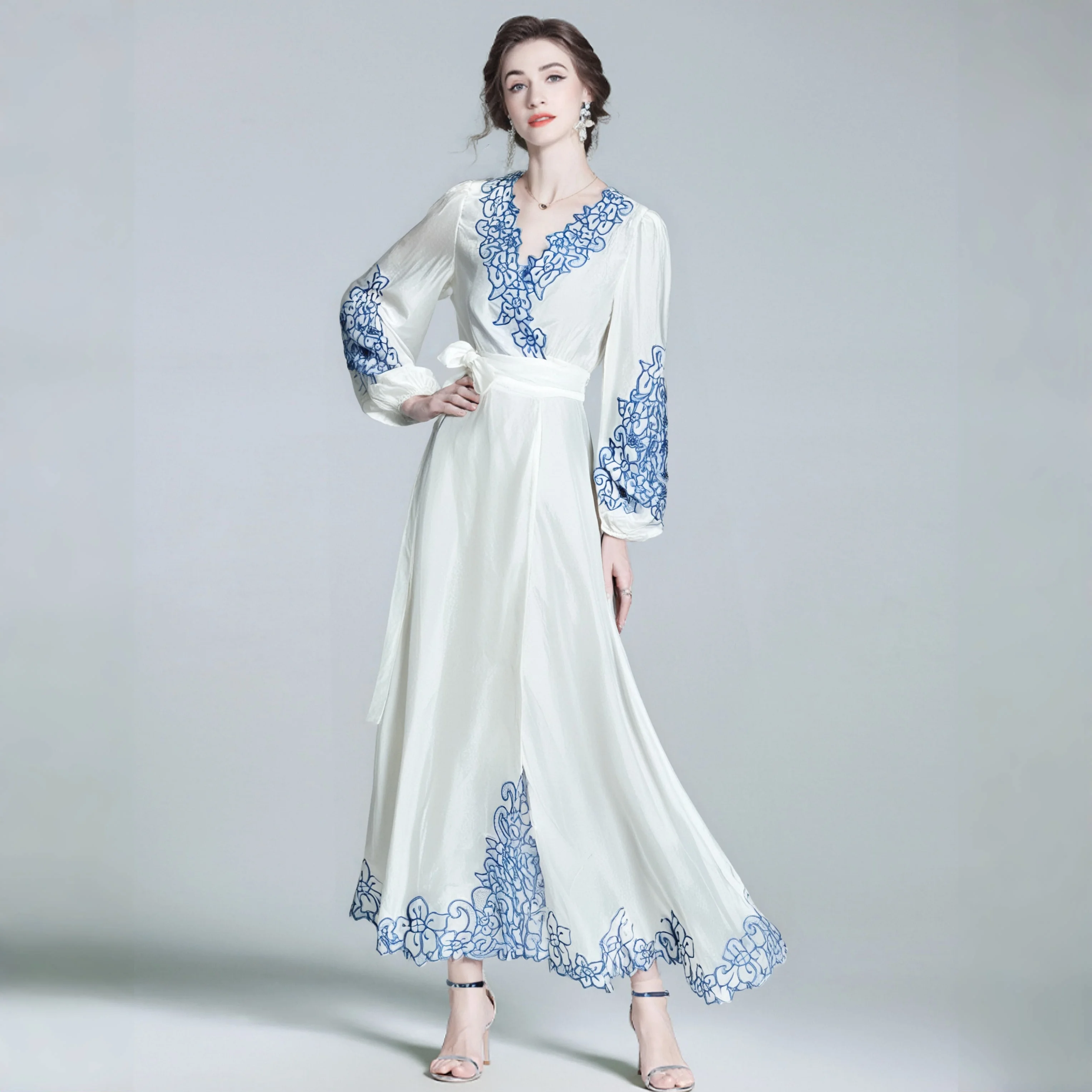 Women's Dress Floral Linen Elegant Long Dresses Casual Vacation Beach Party Dresses Woman Clothing Fashion Summer Dresses 2025
Women's Dress Floral Linen Elegant Long Dresses Casual Vacation Beach Party Dresses Woman Clothing Fashion Summer Dresses 2025