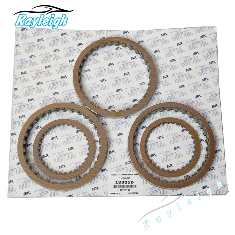 ZF6HP26 6HP26 6HP28 Auto Transmission Clutch Plates Friction Kit For BMW Audi Land Rover Jaguar
ZF6HP26 6HP26 6HP28 Auto Transmission Clutch Plates Friction Kit For BMW Audi Land Rover Jaguar