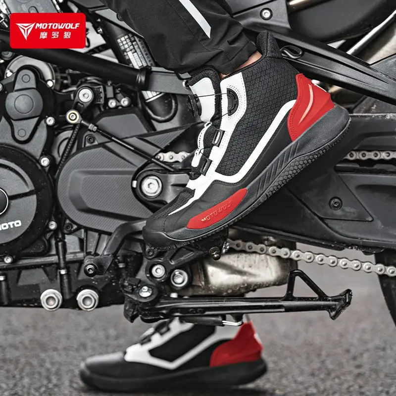 Botas Para Moto Leather Waterproof Men's Shoes Summer Mesh Breathable Shoes Locomotive Boots Motorcycle Equipment Casual Shoes
Botas Para Moto Leather Waterproof Men's Shoes Summer Mesh Breathable Shoes Locomotive Boots Motorcycle Equipment Casual Shoes