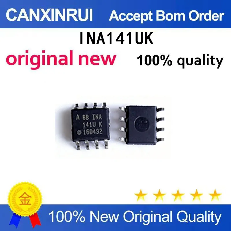 (5-100 pieces)New stock INA141UK SOP8
(5-100 pieces)New stock INA141UK SOP8