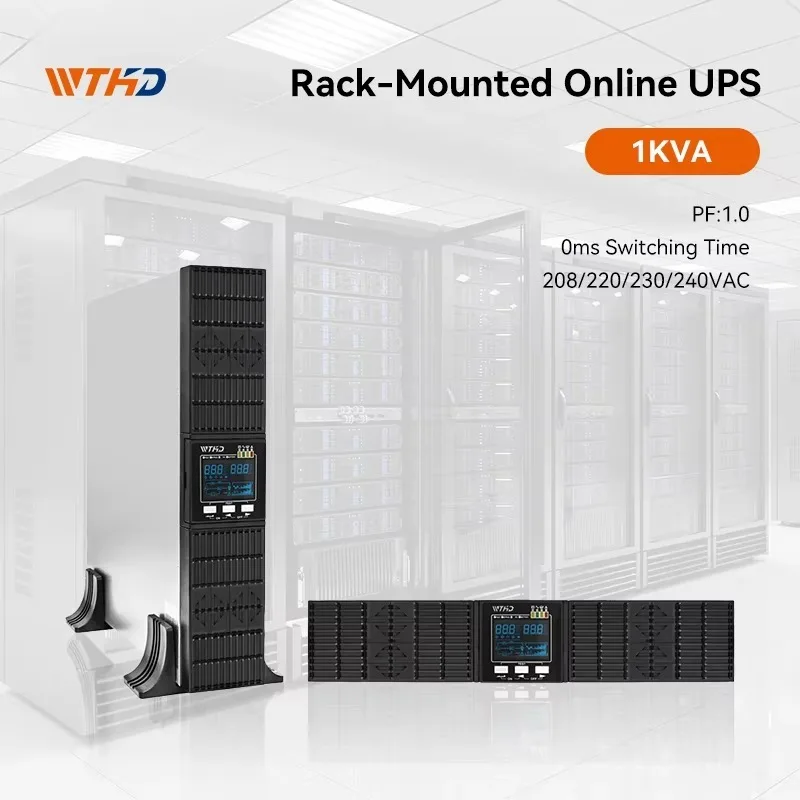 High Frequency Online Rack Mount Ups 1KVA Ups Backup Power Supply for Pc
High Frequency Online Rack Mount Ups 1KVA Ups Backup Power Supply for Pc