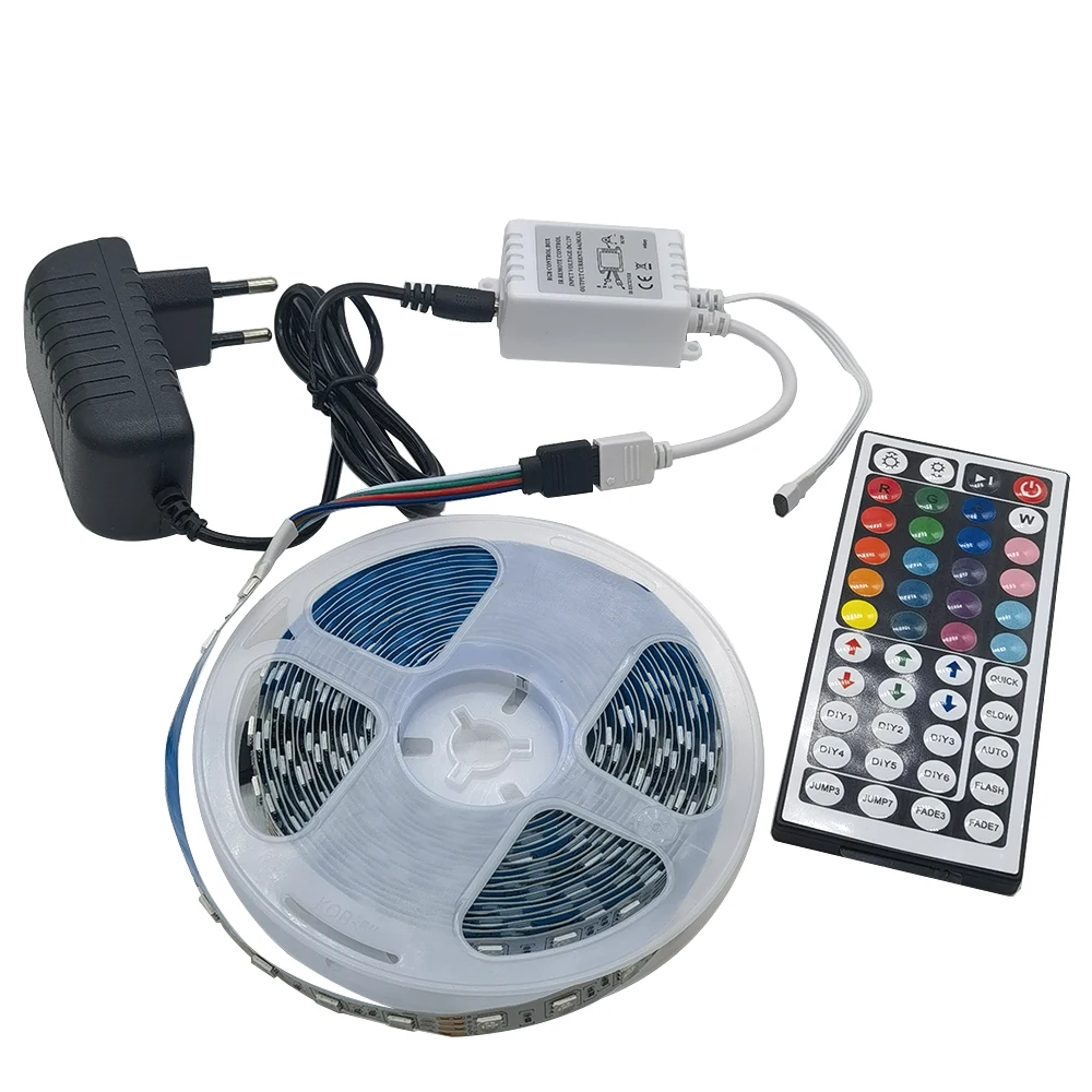 RGB 5050 SMD Водонепроницаемая Wi-Fi Гибкая лампа Лента Диод DC 12 В 5 м Светодиодные ленты Инфракрасный контроллер
RGB 5050 SMD Водонепроницаемая Wi-Fi Гибкая лампа Лента Диод DC 12 В 5 м Светодиодные ленты Инфракрасный контроллер