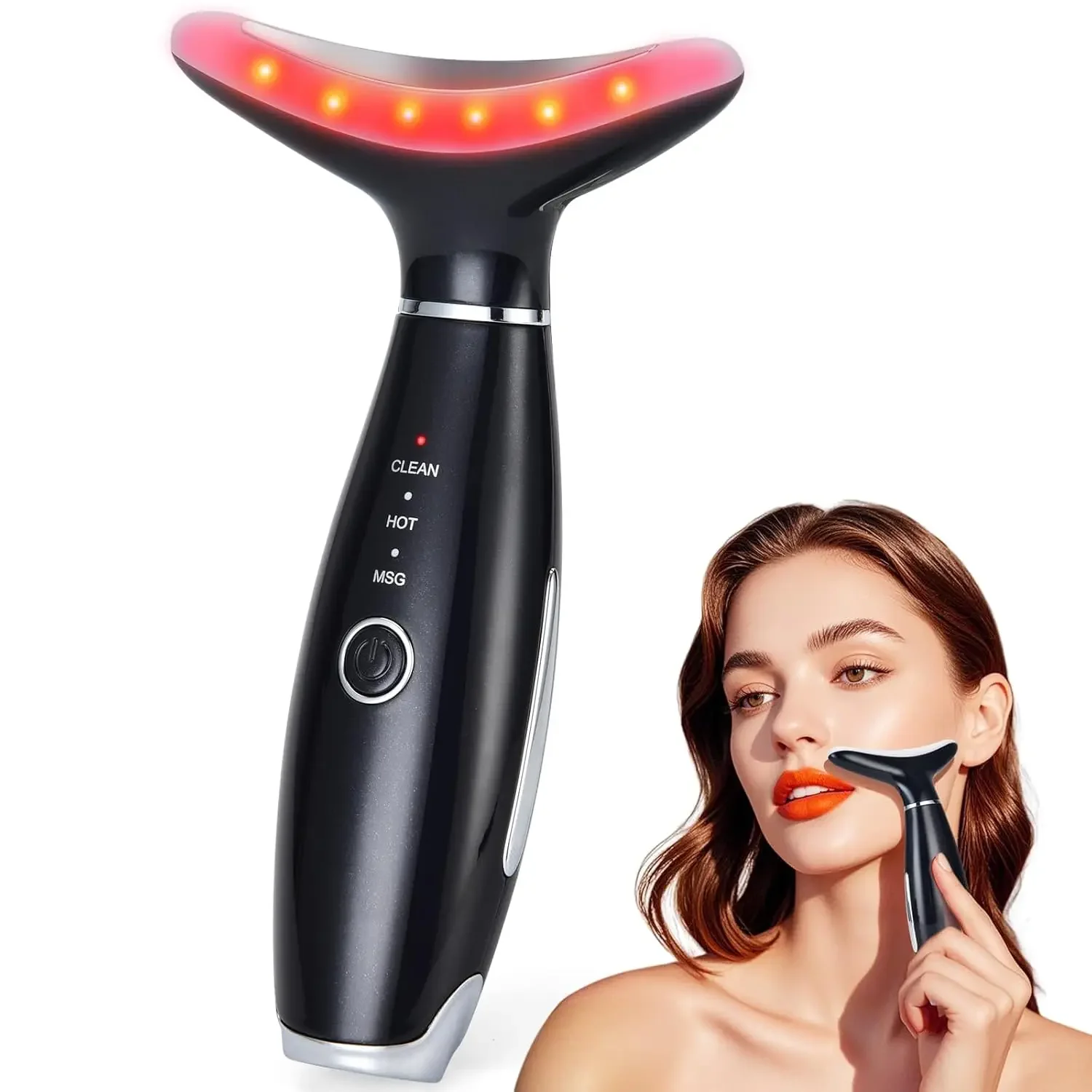 Portable Facial Massager With Heat, 3 Modes For Neck & Face Care – Women's Beauty Gift
Portable Facial Massager With Heat, 3 Modes For Neck & Face Care – Women's Beauty Gift