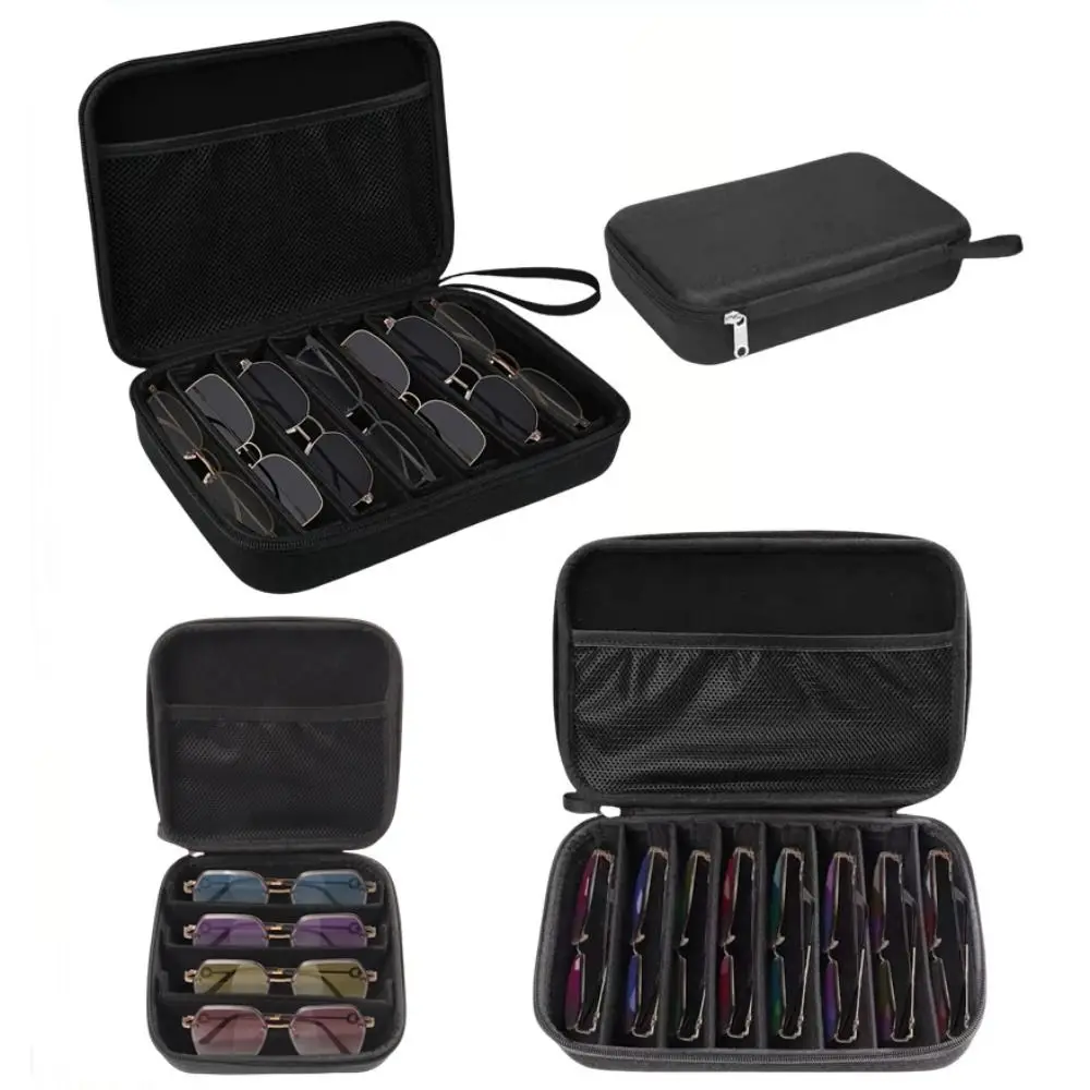 Durable 4/5/7/8 Slots Glasses Case Portable Hard Shell Sunglasses Cases Pressure Resistant Eyeglass Storage Box For Women Men
Durable 4/5/7/8 Slots Glasses Case Portable Hard Shell Sunglasses Cases Pressure Resistant Eyeglass Storage Box For Women Men