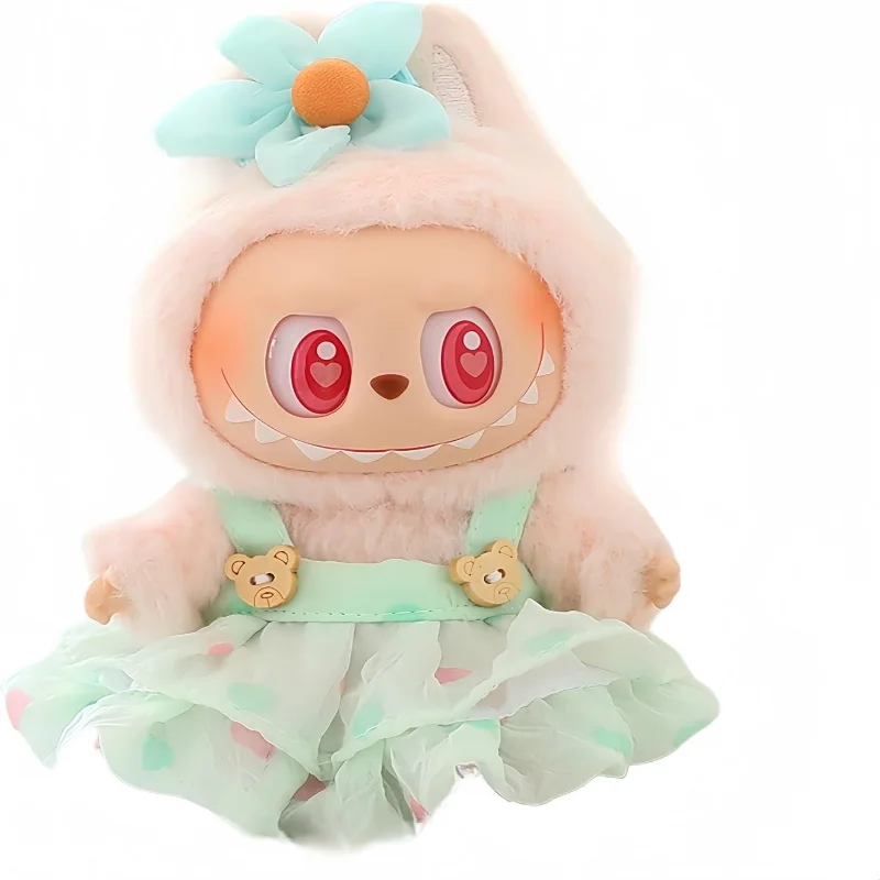 Clothes for Labubu Dolls Accessories, Kawaii Hat Skirt Outfit Set 3 Pieces Suitable for 15cm 17cm La bubu, Stylish Bowknot Doll
Clothes for Labubu Dolls Accessories, Kawaii Hat Skirt Outfit Set 3 Pieces Suitable for 15cm 17cm La bubu, Stylish Bowknot Doll